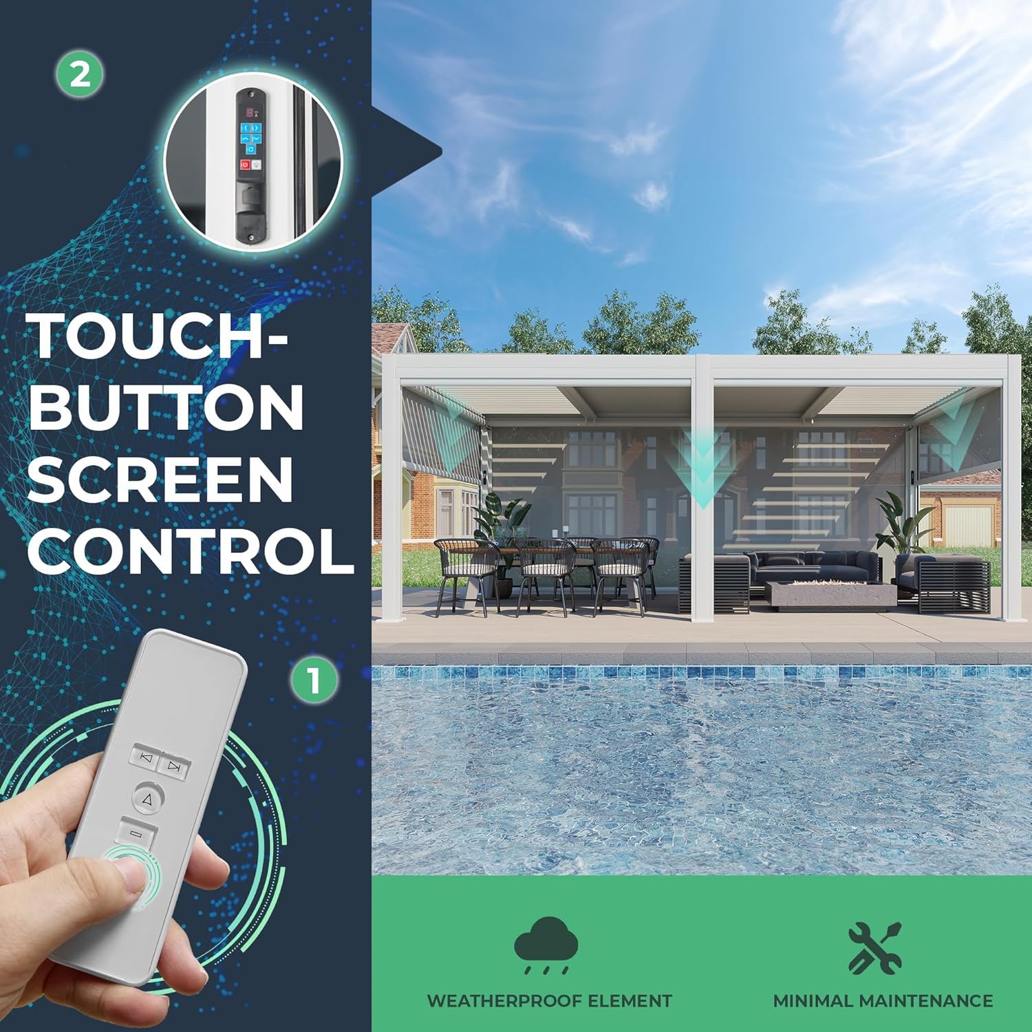 Step-by-step guide for YOLENY electric pergola worth it,should I buy YOLENY pergola,YOLENY pergola pros cons,best electric pergola for patio,YOLENY pergola honest opinion,motorized pergola worth buying - complete tutorial