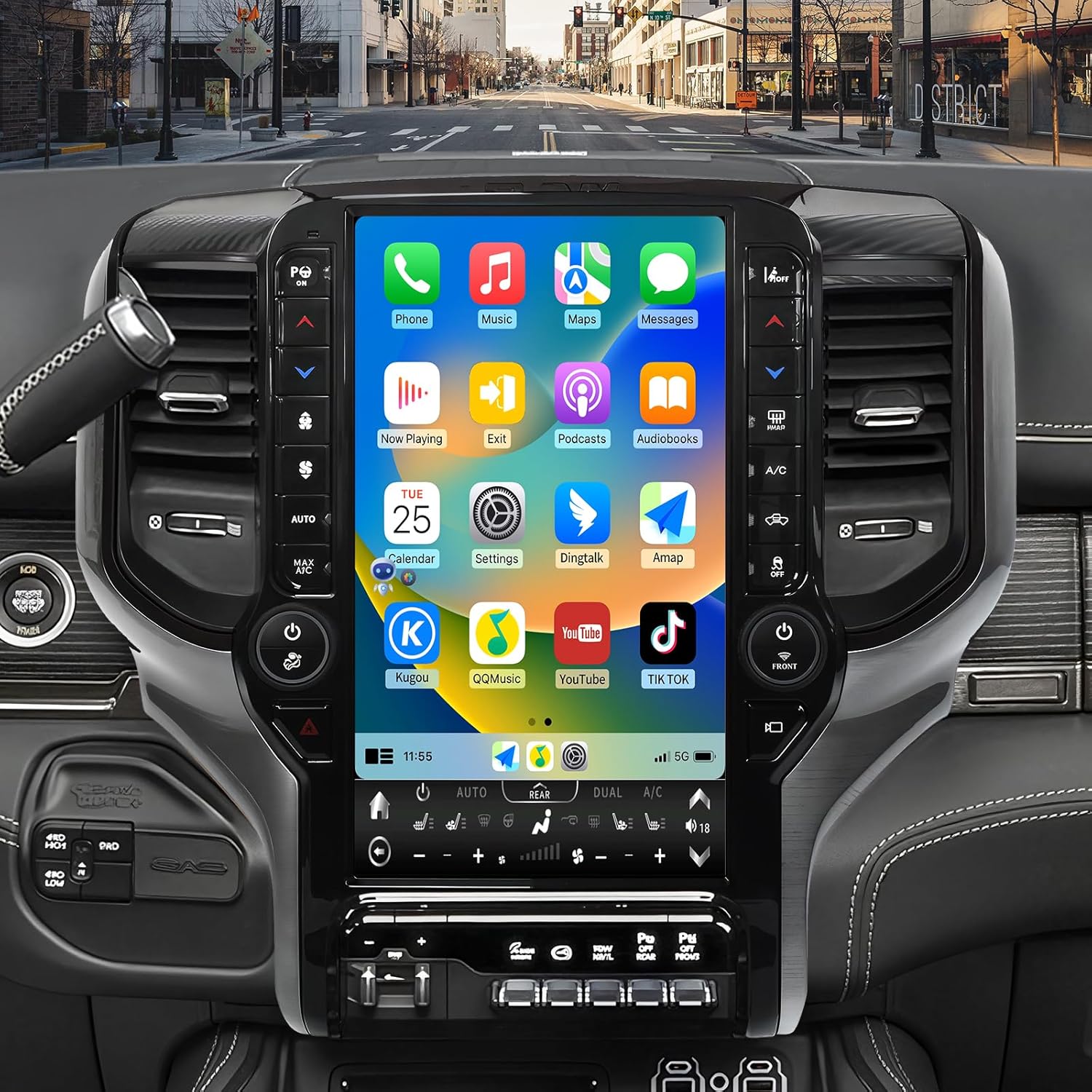 Image 1 of YTPIIVWEW Dodge Ram head unit worth it