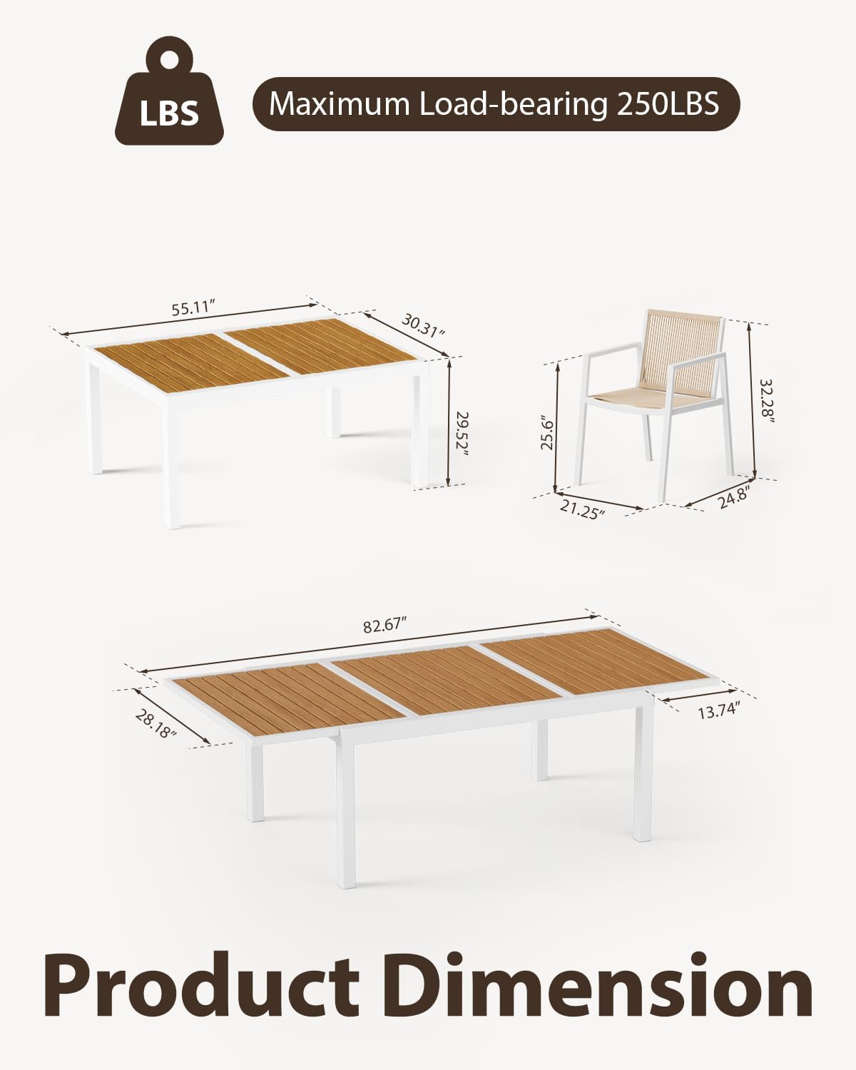 ZANDOR expandable outdoor dining set best expandable patio table set for 8 ZANDOR outdoor dining set pros cons should I buy ZANDOR patio set ZANDOR vs other aluminum dining sets expandable dining set for 8 people performance testing and real-world results