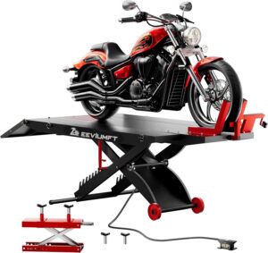Image 1 of ZEEVIUMFT motorcycle lift table worth it