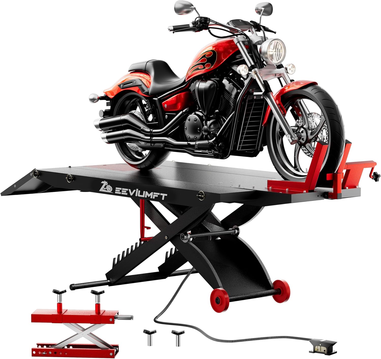 Image 1 of ZEEVIUMFT motorcycle lift table worth it