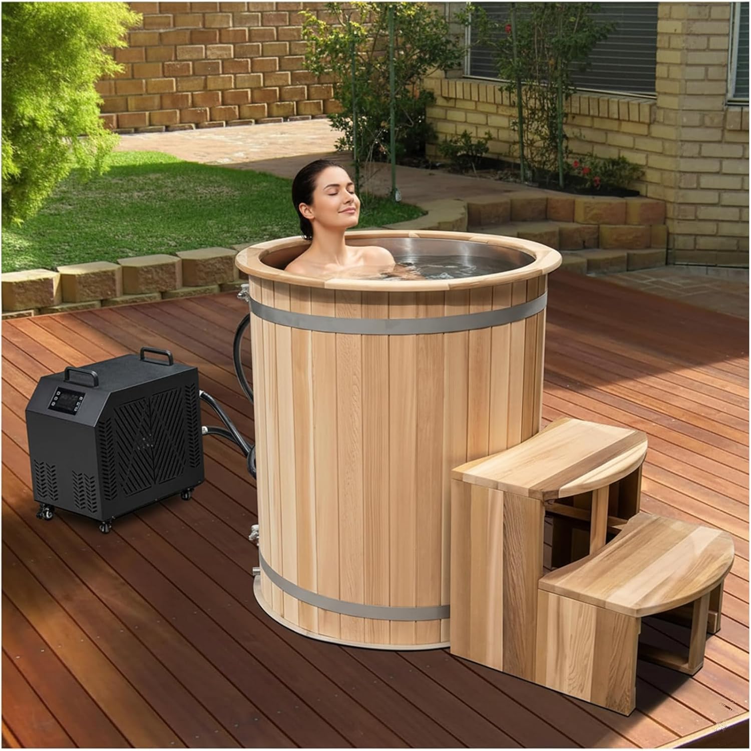 Image 1 of ZONEMEL cold plunge tub worth it