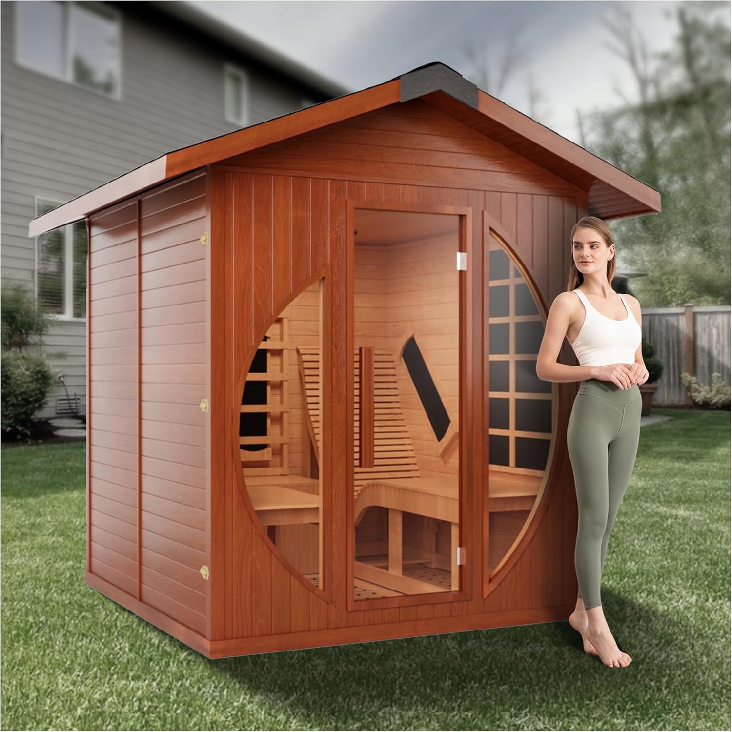 Image 1 of ZONEMEL outdoor sauna worth buying