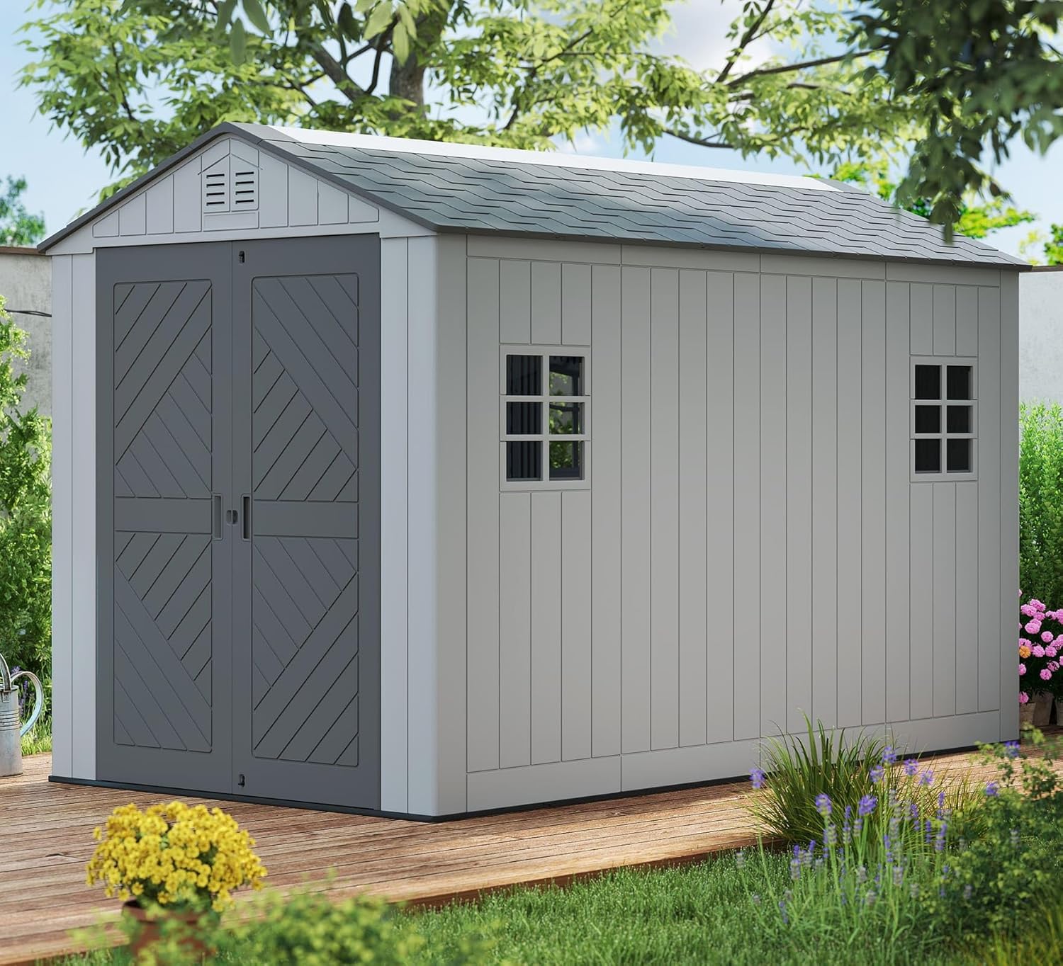 Image 1 of ZZM outdoor storage shed 6x11 ft