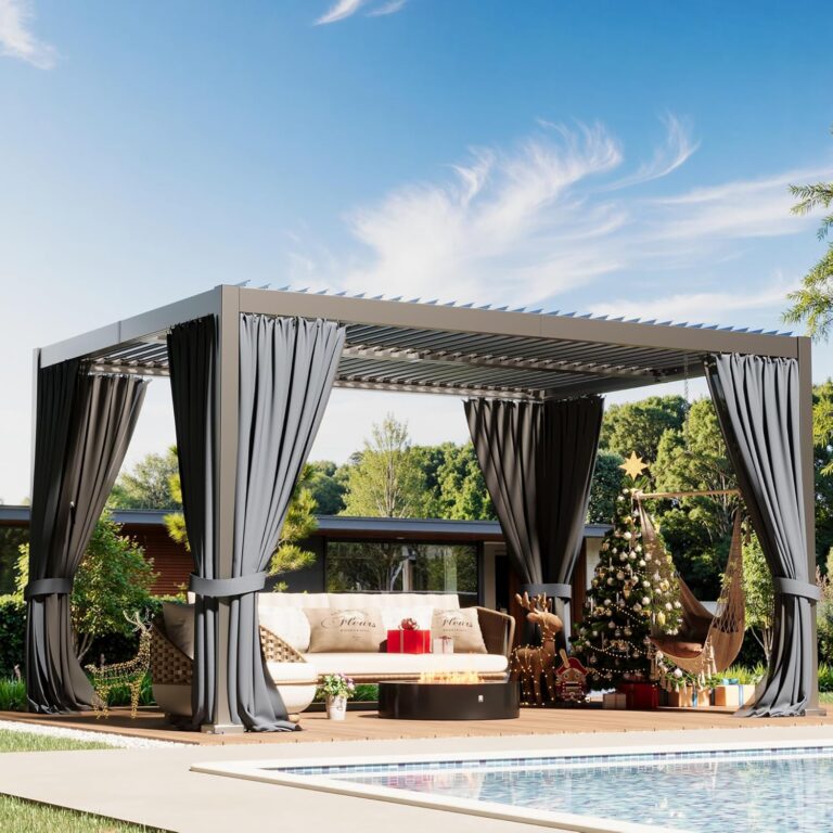 Image 1 of aluminum louvered pergola worth buying