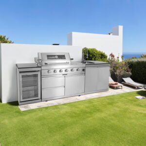 Image 1 of best 105 inch outdoor kitchen island