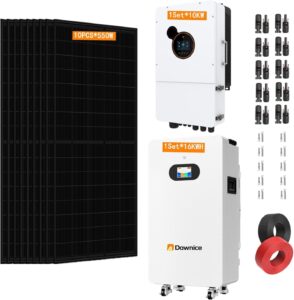 Image 1 of best 10kw hybrid solar system