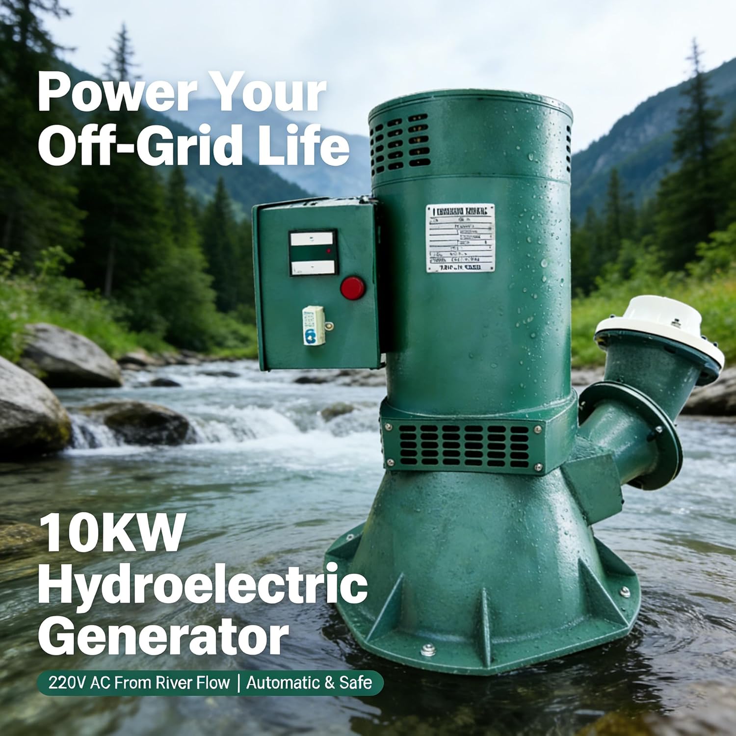 best 10kw hydroelectric generator,10kw hydroelectric generator worth buying,10kw pelton turbine generator pros cons,EQCOTWEA hydro generator honest,best off-grid water turbine,should I buy a 10kw hydro generator unboxing and complete package contents
