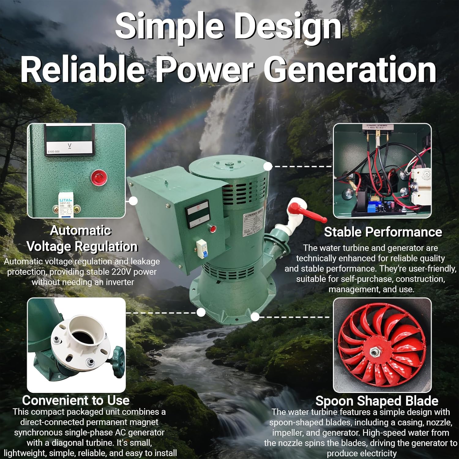 best 10kw hydroelectric generator,10kw hydroelectric generator worth buying,10kw pelton turbine generator pros cons,EQCOTWEA hydro generator honest,best off-grid water turbine,should I buy a 10kw hydro generator performance testing and real-world results