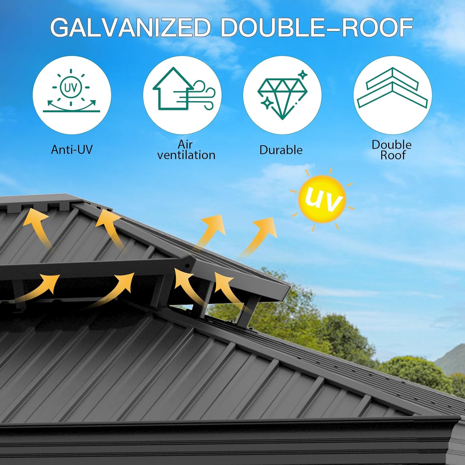 best 12x14 hardtop gazebo,12x14 hardtop gazebo worth buying,hardtop gazebo pros cons,12x14 aluminum gazebo with curtains,permanent outdoor pavilion for garden,should I buy a hardtop gazebo unboxing and complete package contents