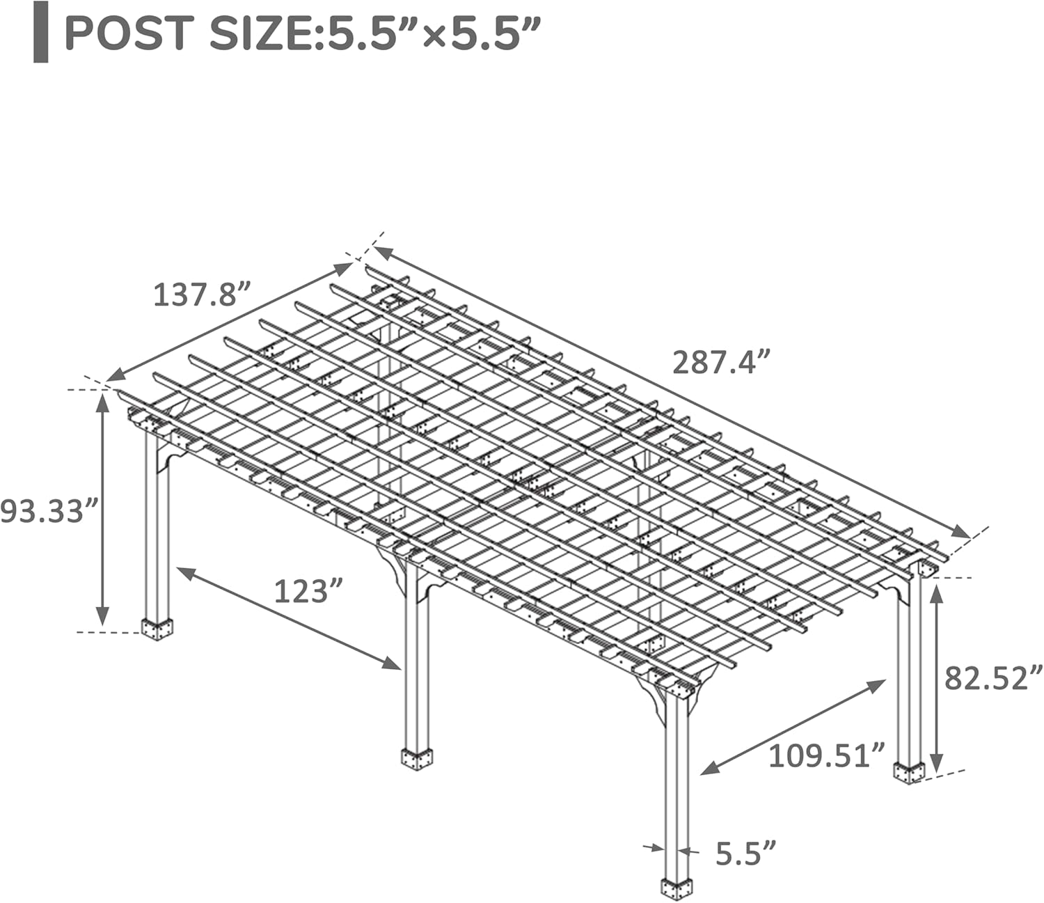 best 12x24 cedar wood pergola,cedar wood pergola pros cons,MUPATER pergola wind resistance,should I buy a cedar pergola,large wooden pergola for patio,flat roof pergola worth buying unboxing and complete package contents