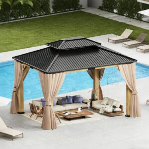 Image 1 of best 13x15 outdoor wood gazebo