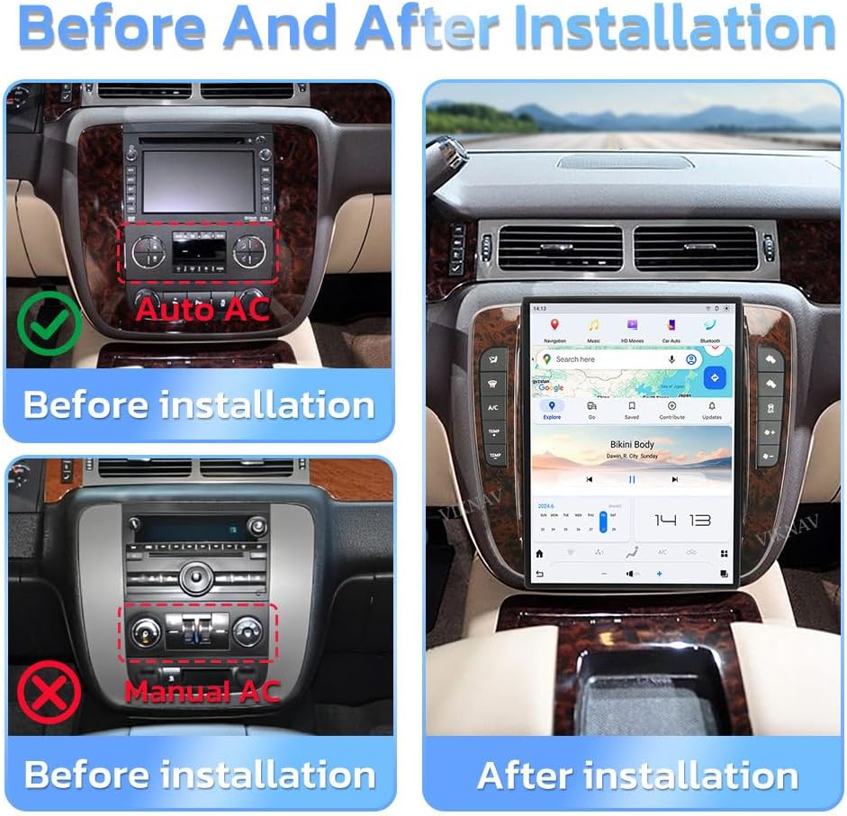 Best 14 Inch Android Car Radio: Our Expert Hands-On Experience 2 best 14 inch android car radio,14 inch android car radio worth buying,Viknav 14 inch radio pros cons,best car stereo upgrade for Yukon,14 inch android head unit for Silverado,should I buy a 14 inch car radio unboxing and complete package contents