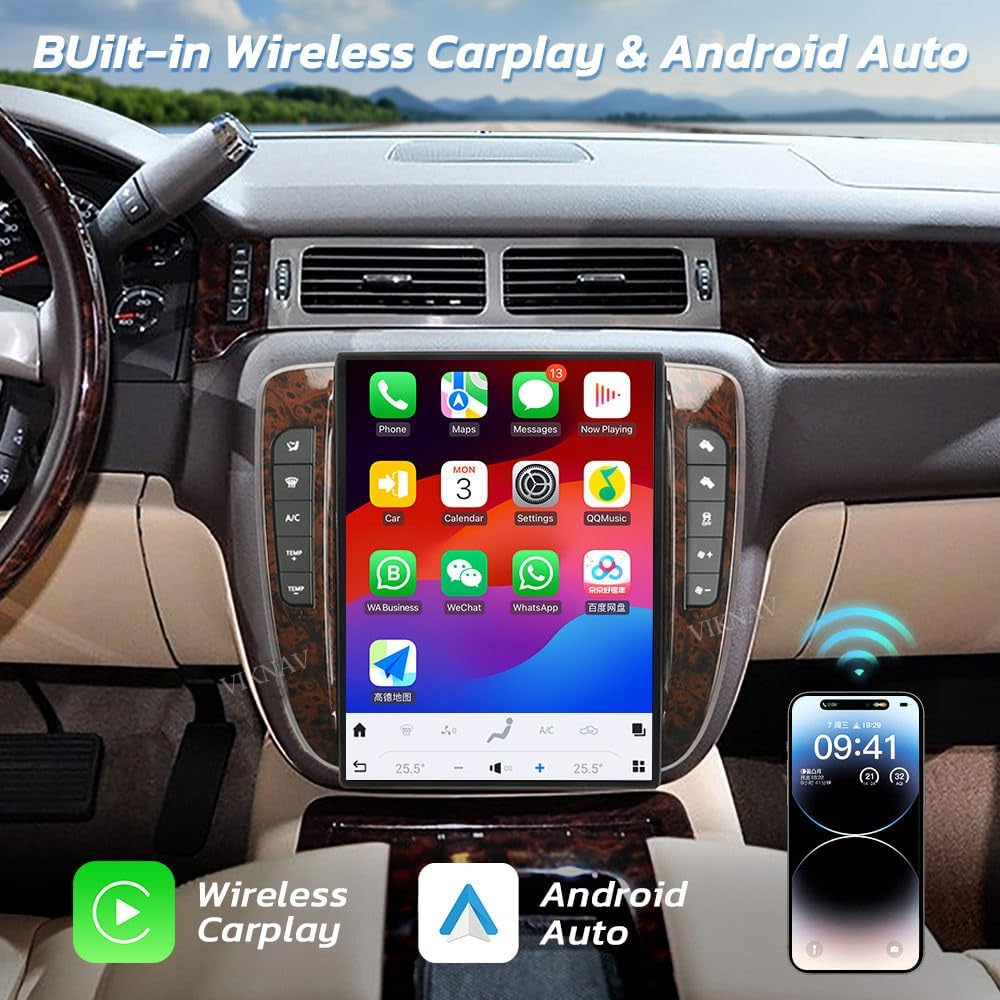 Best 14 Inch Android Car Radio: Our Expert Hands-On Experience 4 best 14 inch android car radio,14 inch android car radio worth buying,Viknav 14 inch radio pros cons,best car stereo upgrade for Yukon,14 inch android head unit for Silverado,should I buy a 14 inch car radio performance testing and real-world results