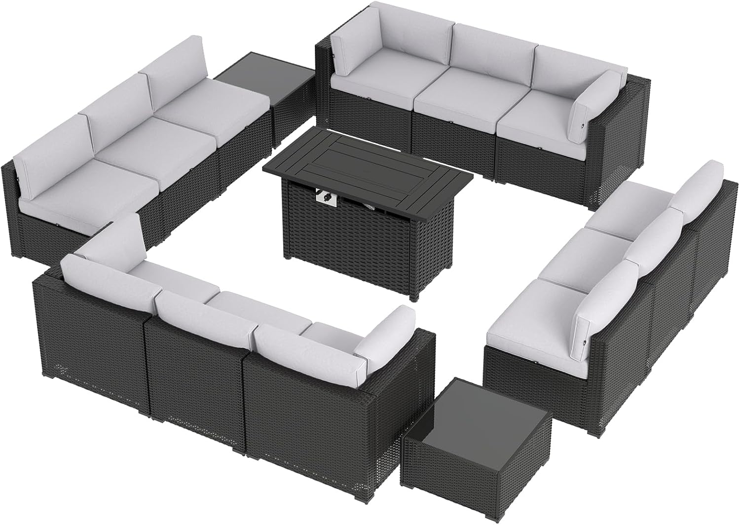 best 15 piece patio furniture set,patio sectional with fire pit table,12 piece outdoor furniture set,wicker rattan patio sofa worth buying,best fire pit table for entertaining,outdoor sectional cushion durability performance testing and real-world results