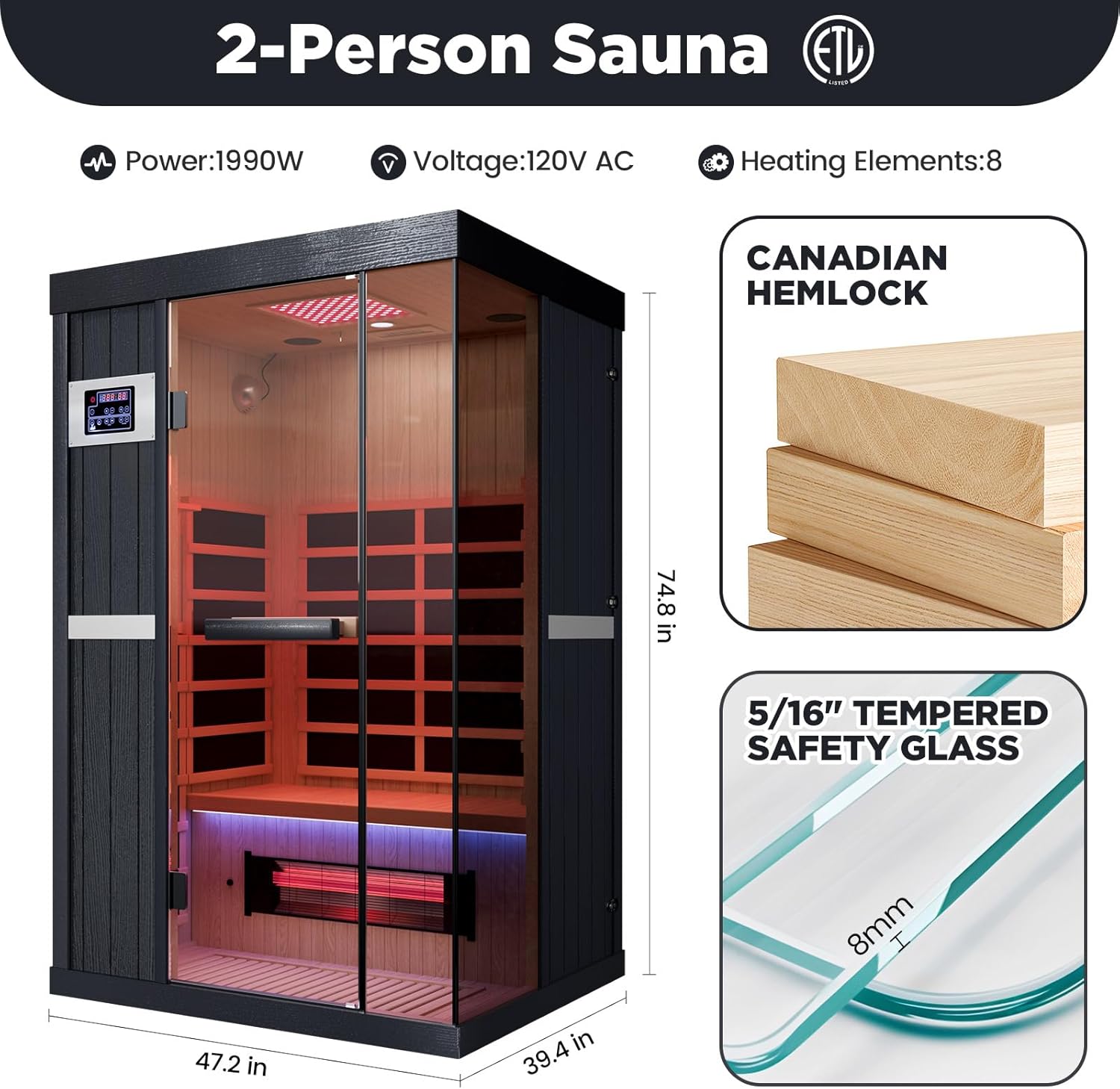 best 2 person infrared sauna,should I buy a 2 person infrared sauna,2 person infrared sauna pros cons,2 person infrared sauna vs portable sauna,full spectrum infrared sauna worth buying,best infrared sauna for home gym unboxing and complete package contents