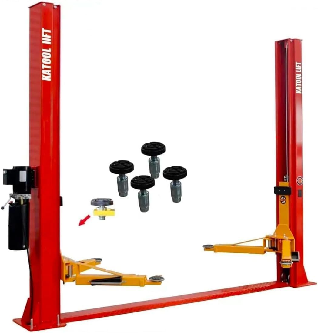 best 2 post lift for home garage,should I buy a 2 post lift,KATOOL lift vs BendPak,10000 lb car lift pros cons,best automotive lift for home use,2 post lift worth buying unboxing and complete package contents