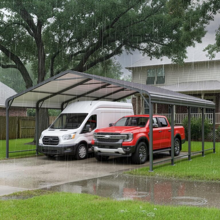 Image 1 of best 20x20 carport for cars