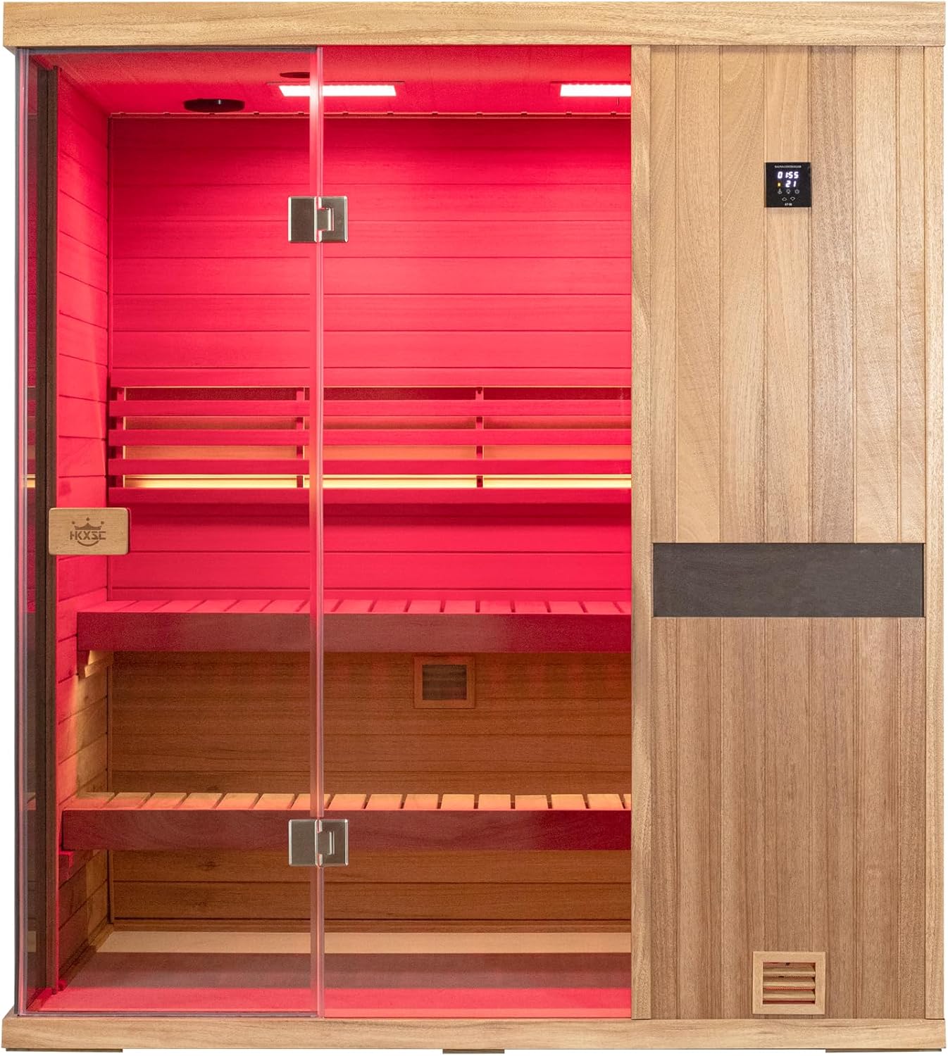 Image 1 of best 3 person home sauna