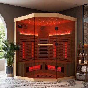 Image 1 of best 3 person infrared sauna