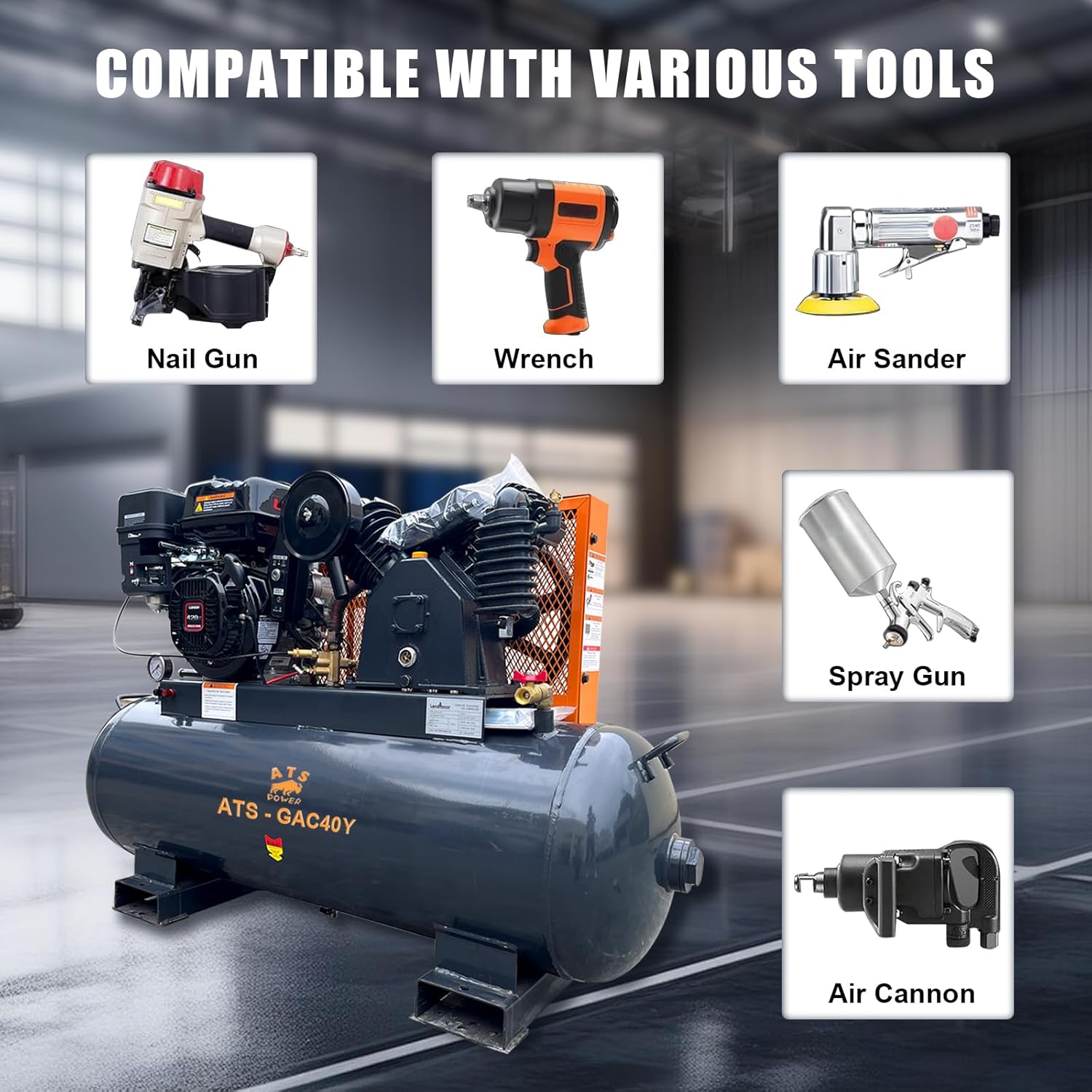 Step-by-step guide for best 40 gallon gas air compressor,40 gallon air compressor worth buying,15HP gas compressor pros cons,best gas air compressor for shop,40 gallon compressor vs alternatives,should I buy a 40 gallon compressor - complete tutorial
