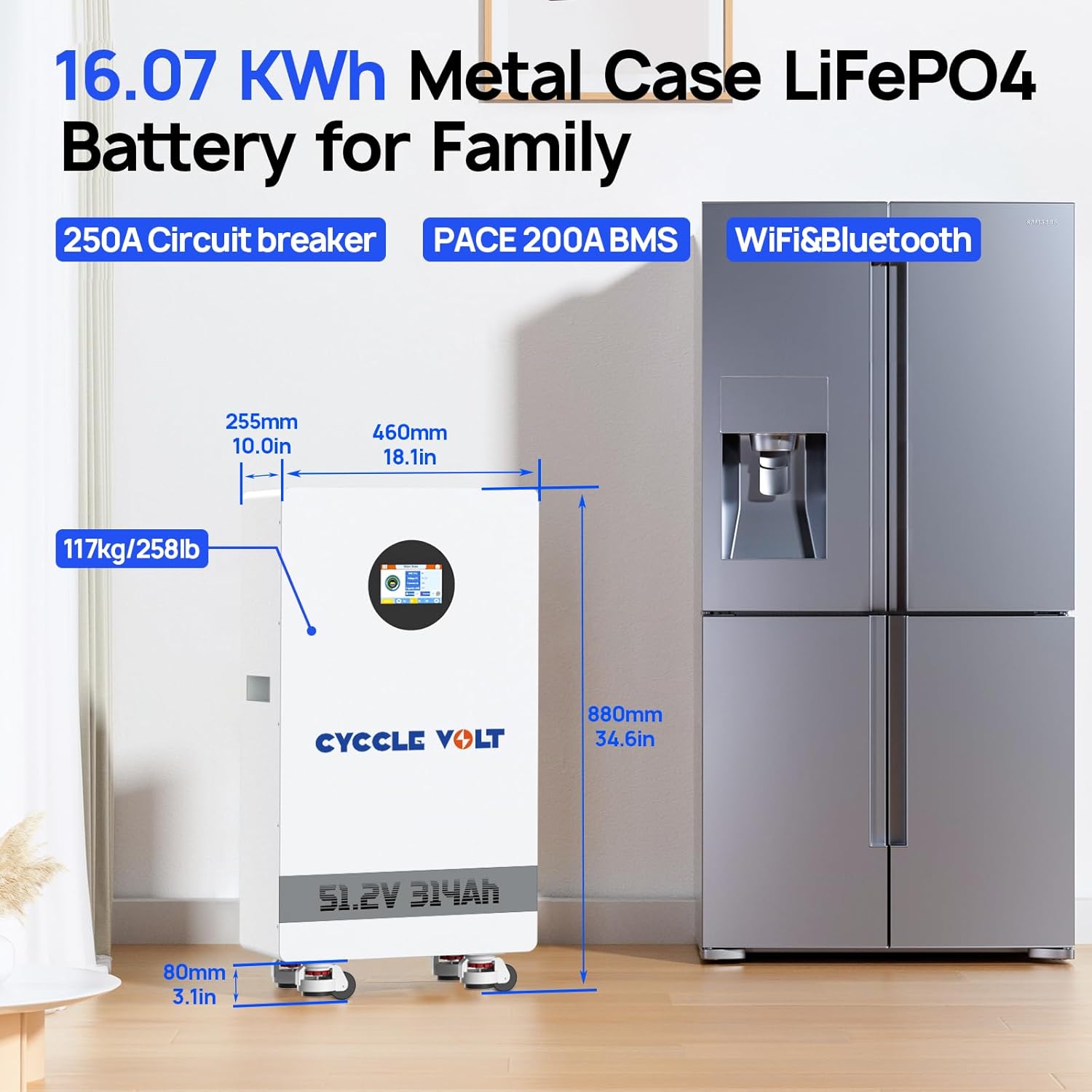 best 48V 300Ah LiFePO4 battery,48V 300Ah LiFePO4 worth buying,CYCCLEVOLT battery pros cons,best solar battery for RV,should I buy a 48V LiFePO4 battery,16KWh battery vs alternatives performance testing and real-world results
