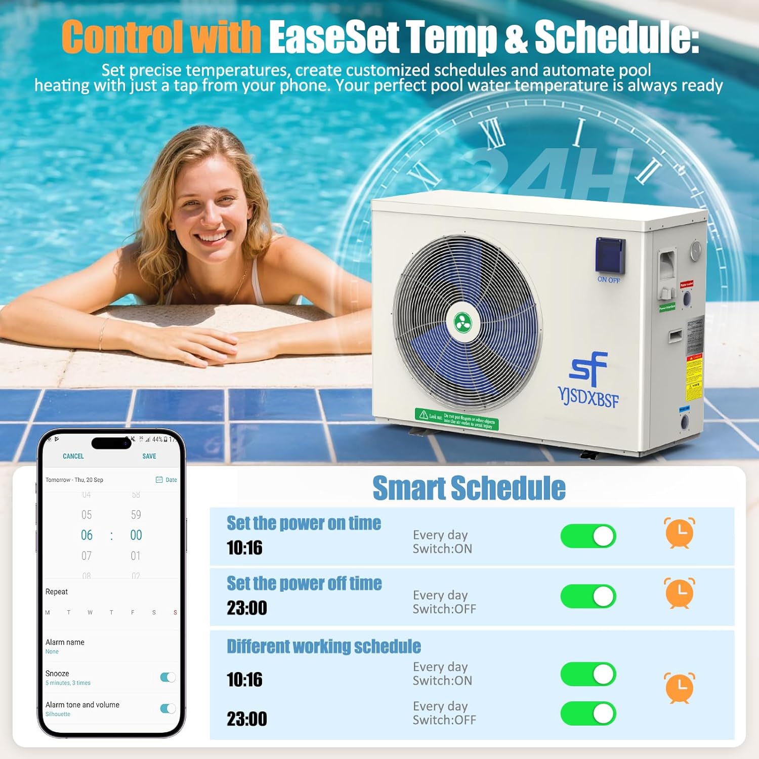 best 50,000 BTU pool heat pump,pool heat pump pros cons,should I buy a pool heat pump,50,000 BTU heat pump vs gas,best pool heater for above ground pools,energy saving pool heat pump worth buying unboxing and complete package contents