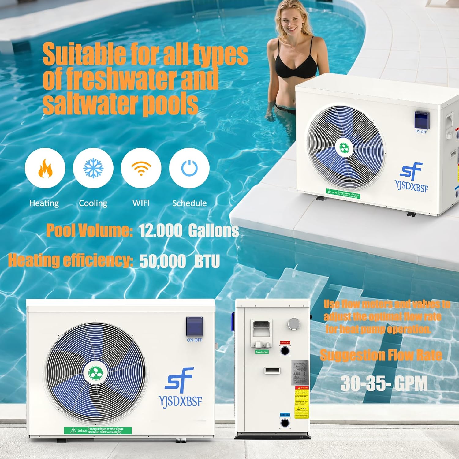 best 50,000 BTU pool heat pump,pool heat pump pros cons,should I buy a pool heat pump,50,000 BTU heat pump vs gas,best pool heater for above ground pools,energy saving pool heat pump worth buying performance testing and real-world results