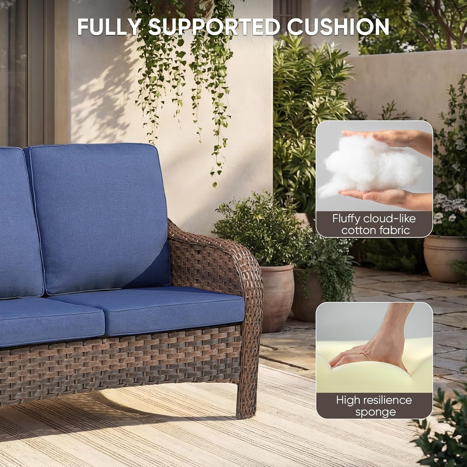 Step-by-step guide for best 6 piece patio furniture set,should I buy a wicker patio set,Bellefurn patio set pros cons,outdoor furniture set with swivel chairs,all weather wicker furniture worth buying,best conversation set for deck - complete tutorial
