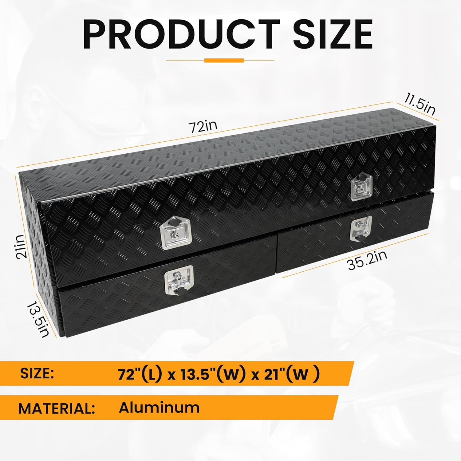 best 72 inch truck tool box,72 inch truck tool box worth buying,Vigorighter tool box pros cons,best truck bed toolboxes for storage,should I buy a 72 inch tool box,heavy duty aluminum tool box for pickup unboxing and complete package contents
