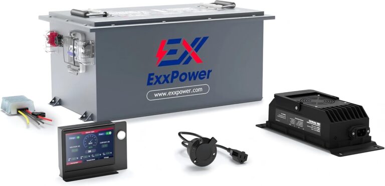 Image 1 of best 72V 105Ah lithium golf cart battery