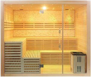 Image 1 of best 8 person indoor sauna