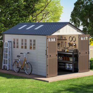 Image 1 of best 8x12 outdoor storage shed for yard