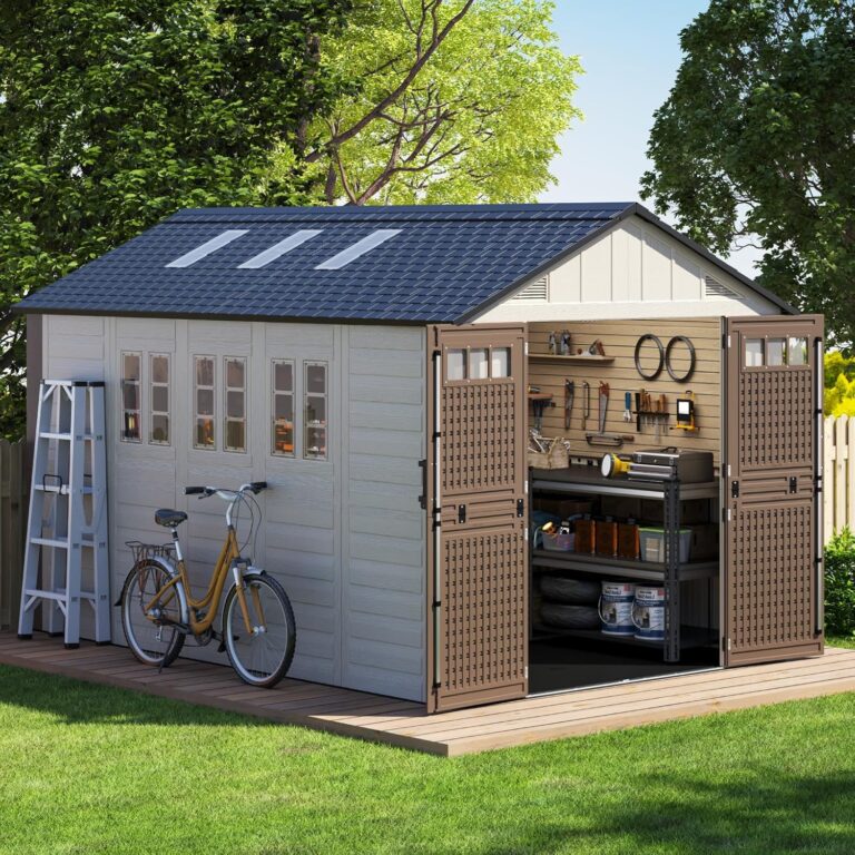 Image 1 of best 8x12 outdoor storage shed for yard