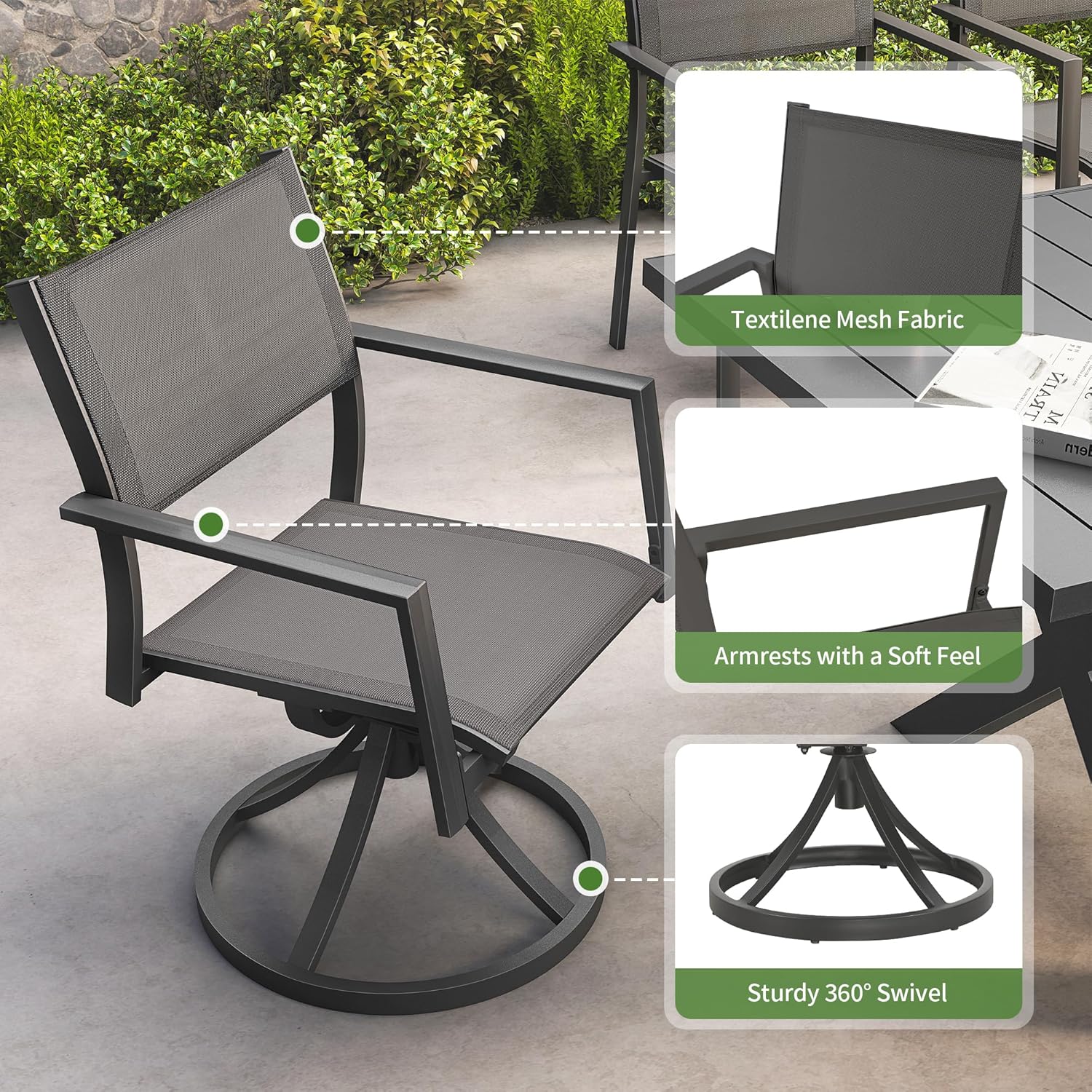 best 9 piece patio dining set,should I buy a 9 piece patio dining set,aluminum expandable dining table pros cons,patio swivel chairs worth buying,CikaCika outdoor dining set vs alternatives,best outdoor dining set for garden performance testing and real-world results
