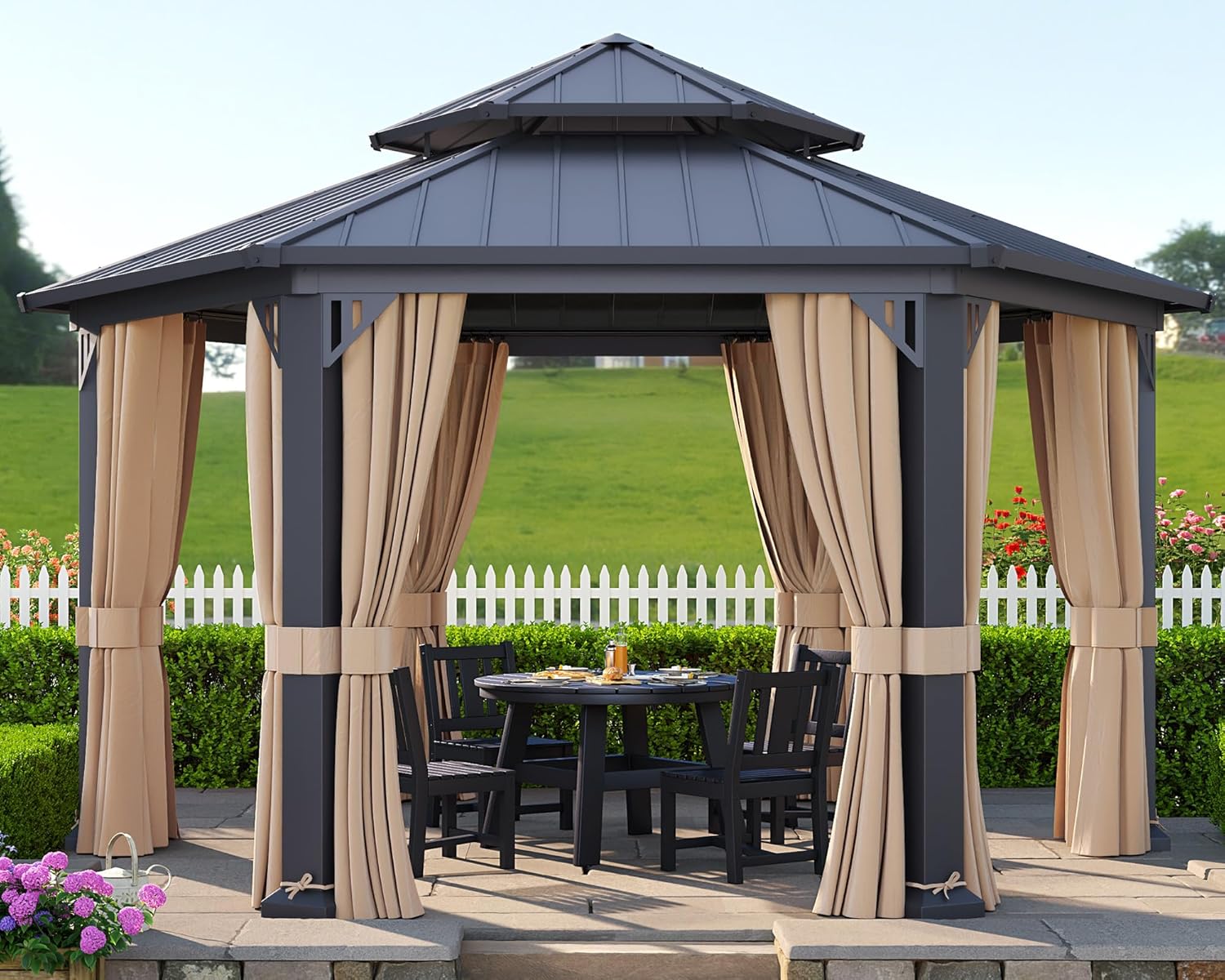 Image 1 of best AMERLIFE hardtop gazebo
