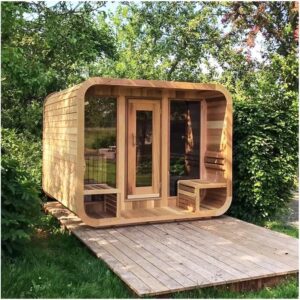 Image 1 of best Canadian cedar sauna kit
