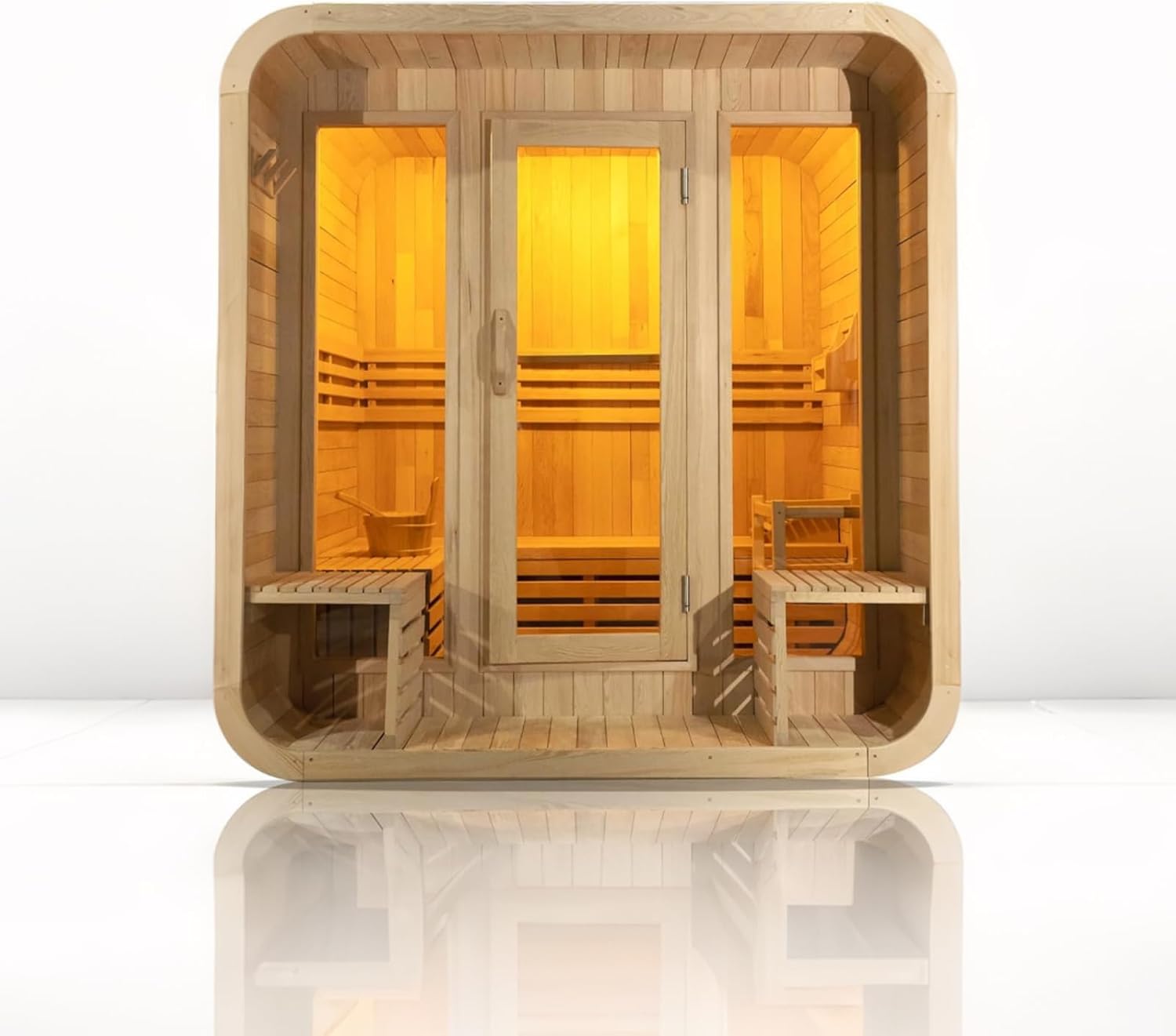 Step-by-step guide for best Canadian cedar sauna kit,Canadian cedar sauna worth buying,best outdoor sauna for home,wood burning vs electric sauna stove,custom sauna kit pros cons,should I buy a square barrel sauna - complete tutorial