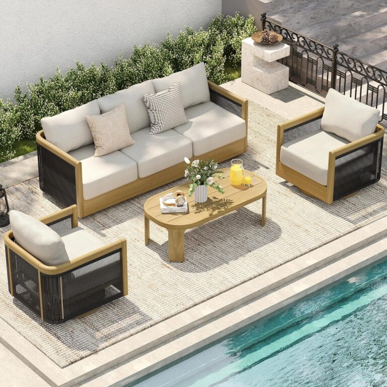 Image 1 of best HAPPATIO aluminum patio furniture set
