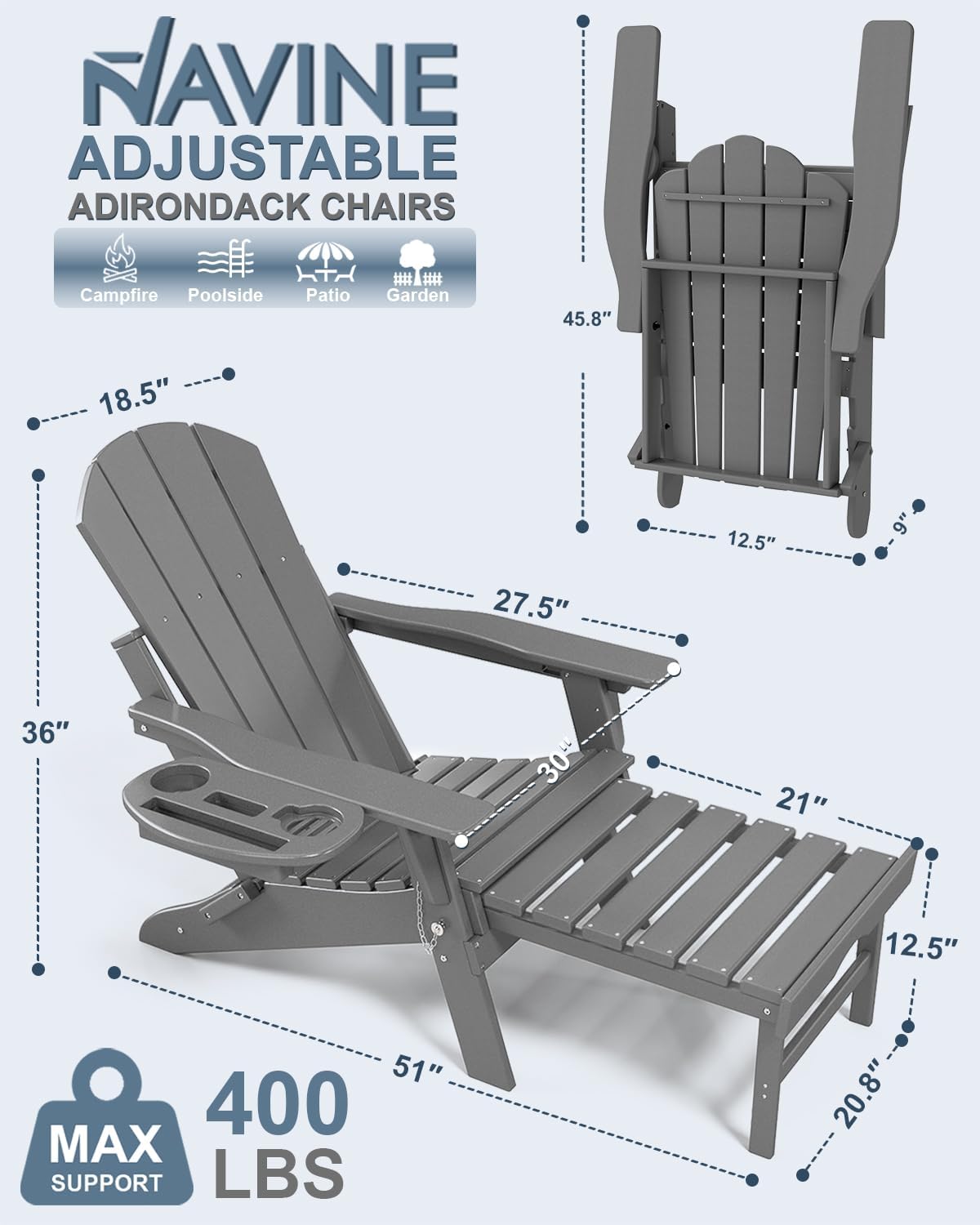 Step-by-step guide for best HDPE Adirondack chairs for fire pit,NAVINE Adirondack chair pros cons,HDPE vs wood Adirondack chairs,should I buy NAVINE Adirondack chair,best Adirondack chairs for outdoor fire pit,Adirondack chair with retractable ottoman worth it - complete tutorial