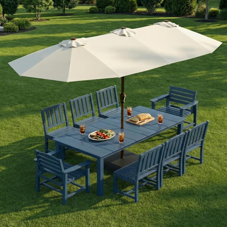 Image 1 of best HDPE outdoor dining set