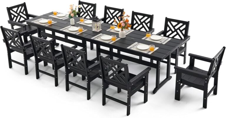 Image 1 of best HDPE outdoor dining set