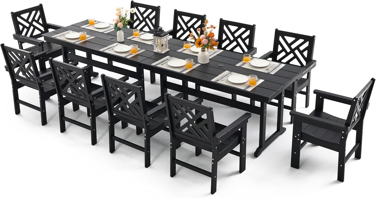 Image 1 of best HDPE outdoor dining set