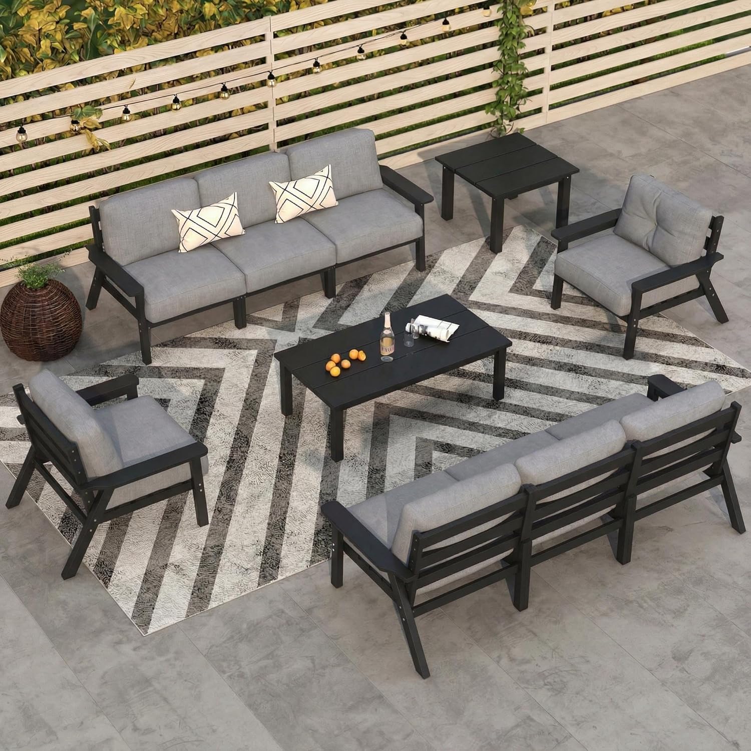 Image 1 of best HDPE patio furniture set