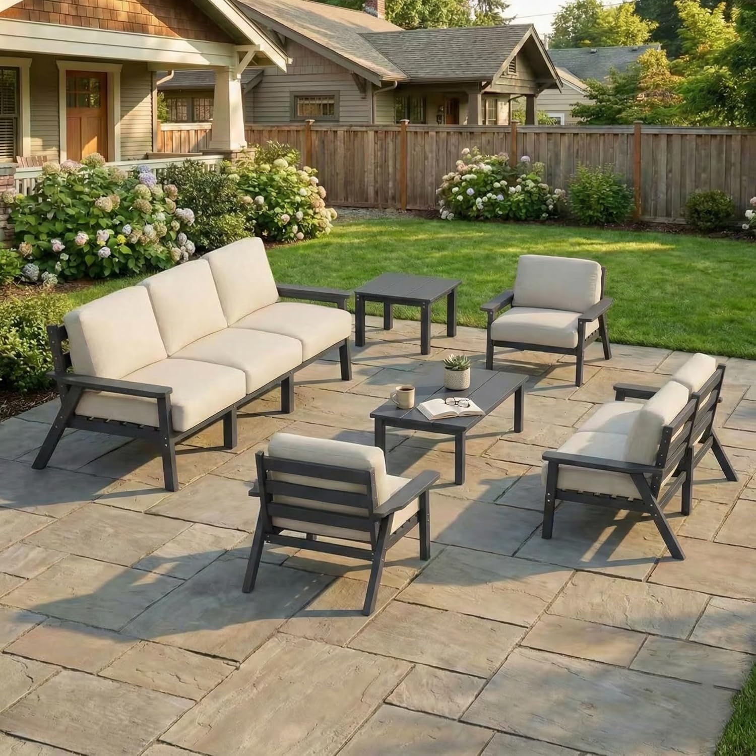 Image 1 of best HDPE patio furniture set