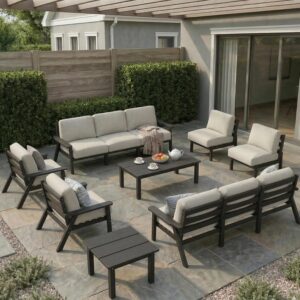 Image 1 of best HDPE patio furniture set