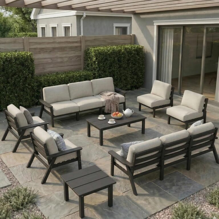 Image 1 of best HDPE patio furniture set