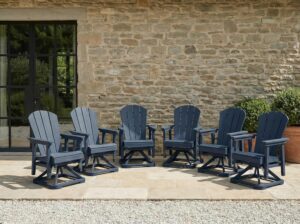 Image 1 of best HDPE swivel glider chair
