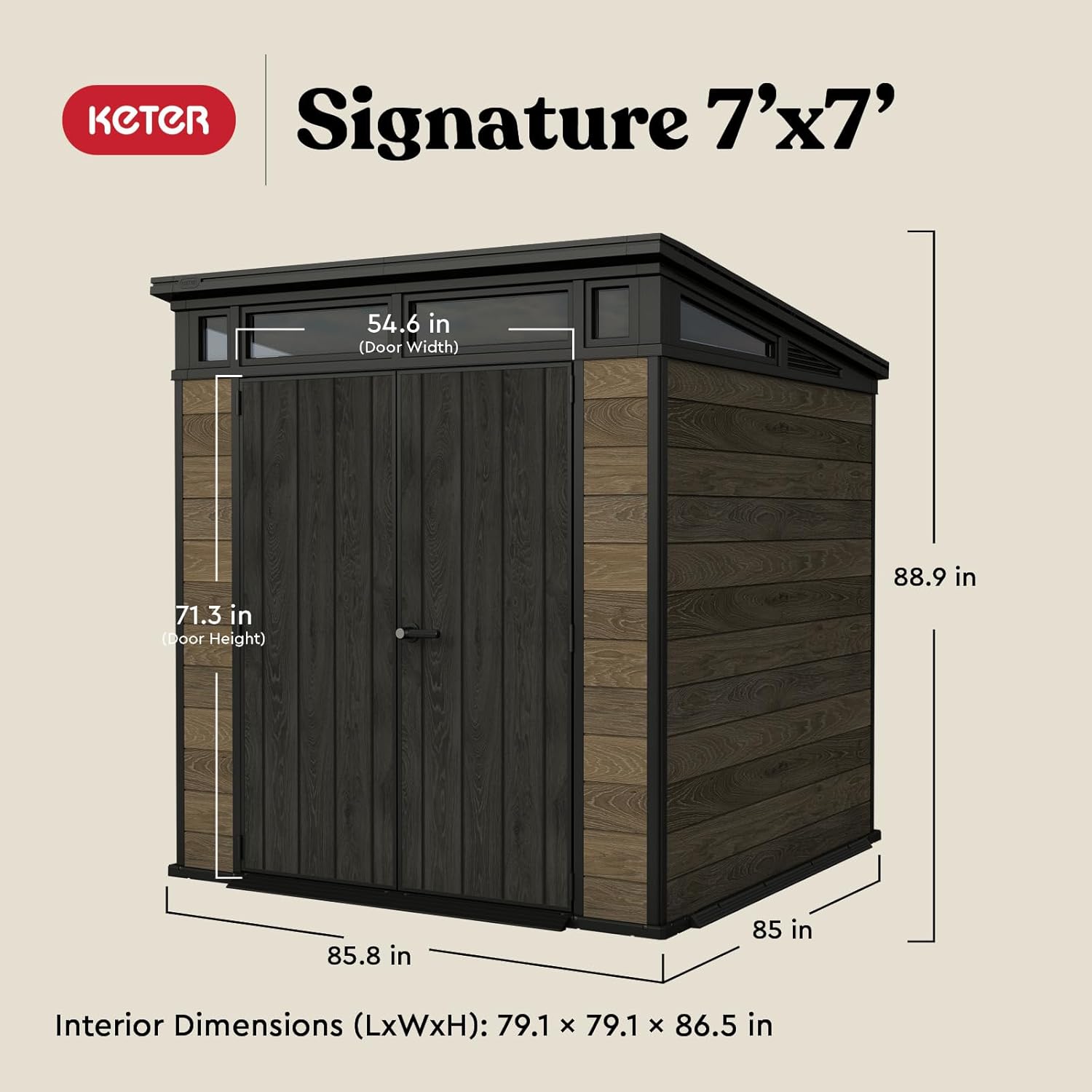 best Keter storage shed,Keter Signature Collection pros cons,Keter 7x7 shed worth buying,Keter vs resin storage shed,should I buy Keter Signature shed,best outdoor shed for backyard unboxing and complete package contents