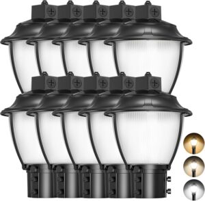 Image 1 of best LED post top light